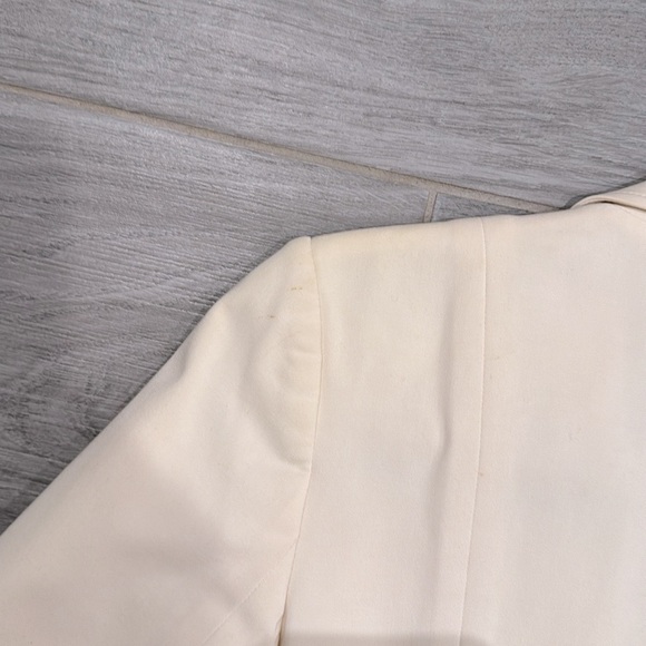 Theory Blazer / Jacket Size 2 Cream - Picture 4 of 5